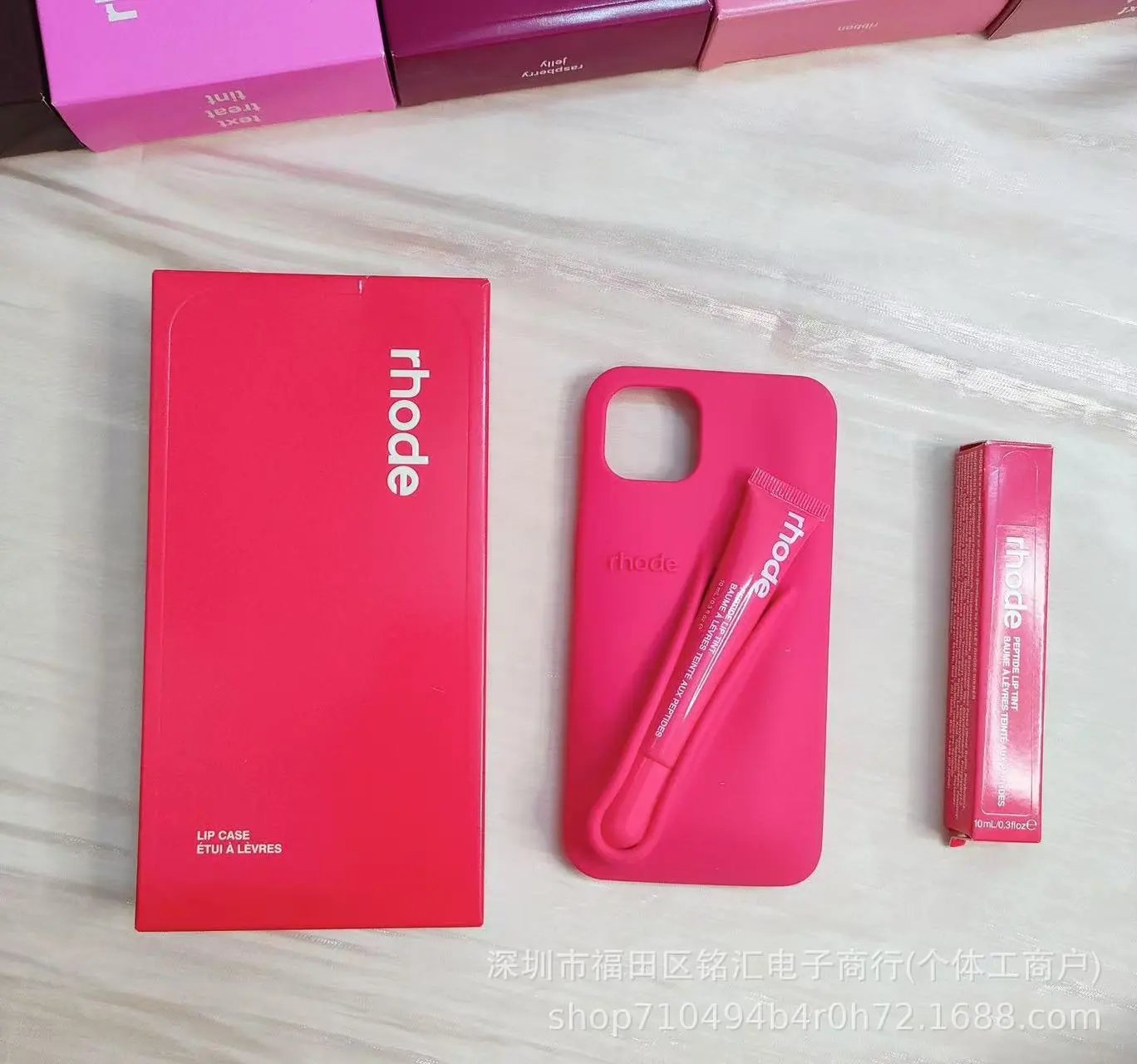 Rhode Lip Case Pink Phone Accessory - 9