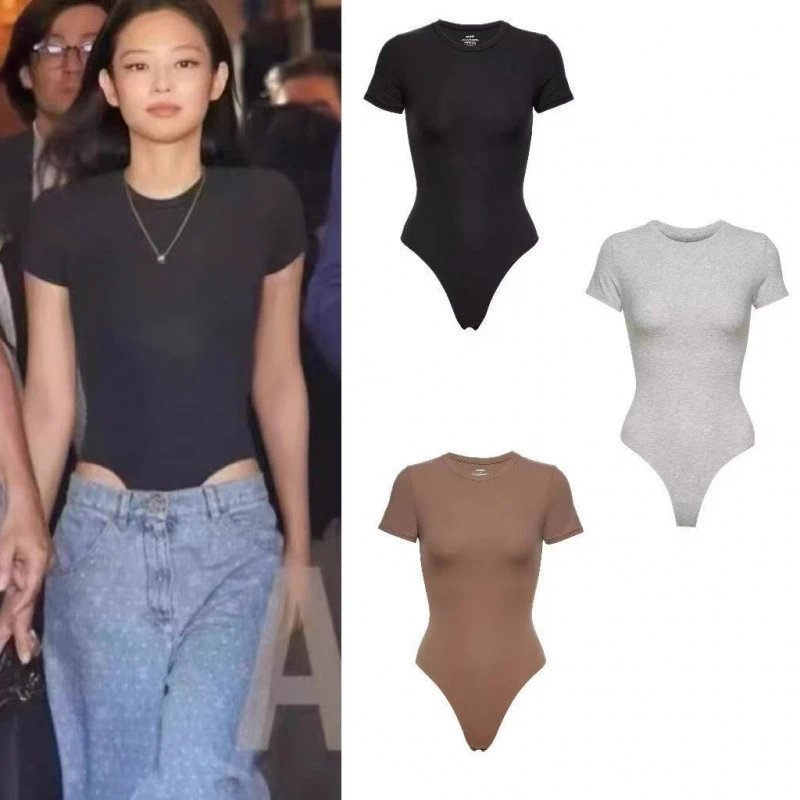 Basic Short Sleeve Bodysuit [3