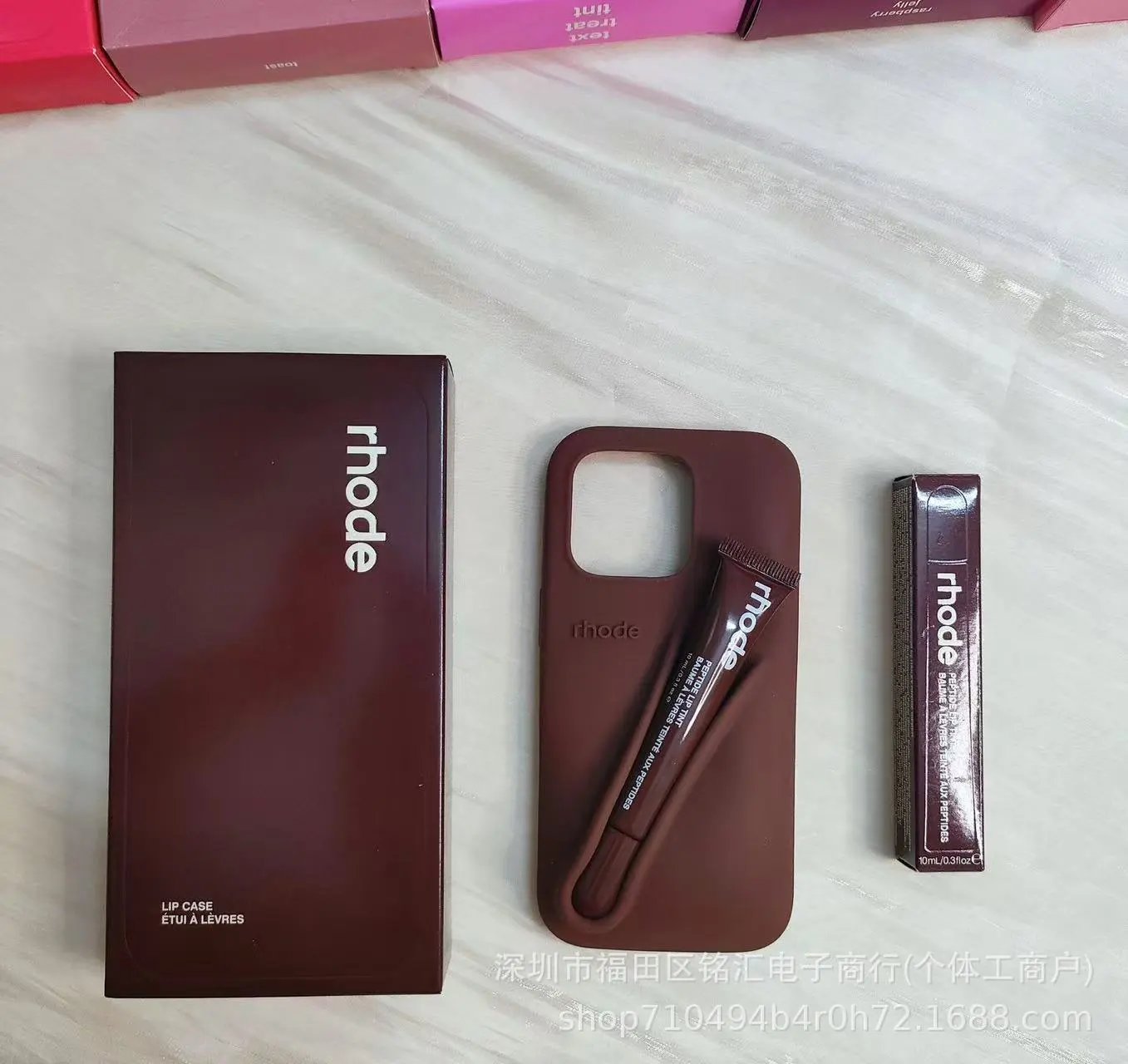 Rhode Lip Case Pink Phone Accessory - 8