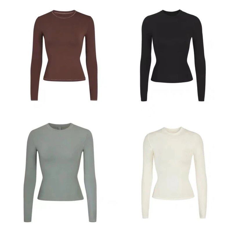 Basic Long Sleeve Top [7 style