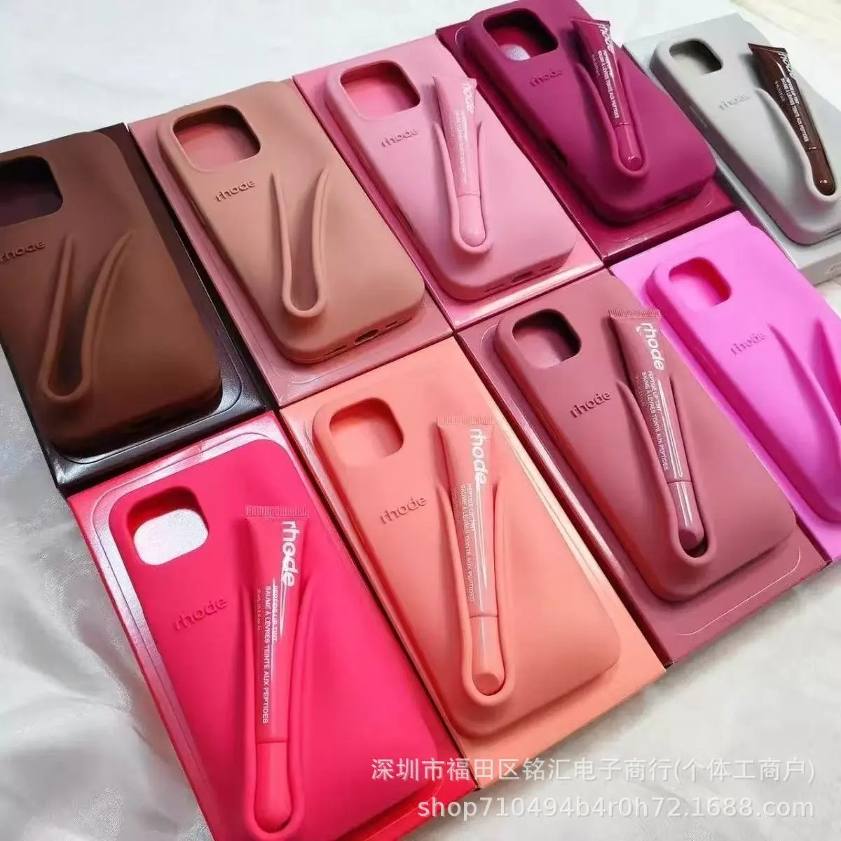 Suitable for protective silicone mobile phone case