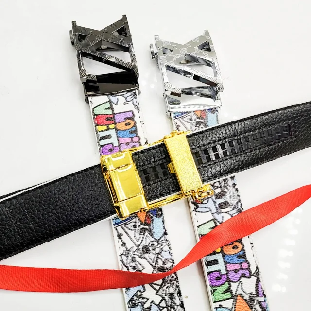 Louis Vuitton Belts Automatic Ratchet Buckle Printed Belt product detail image 1