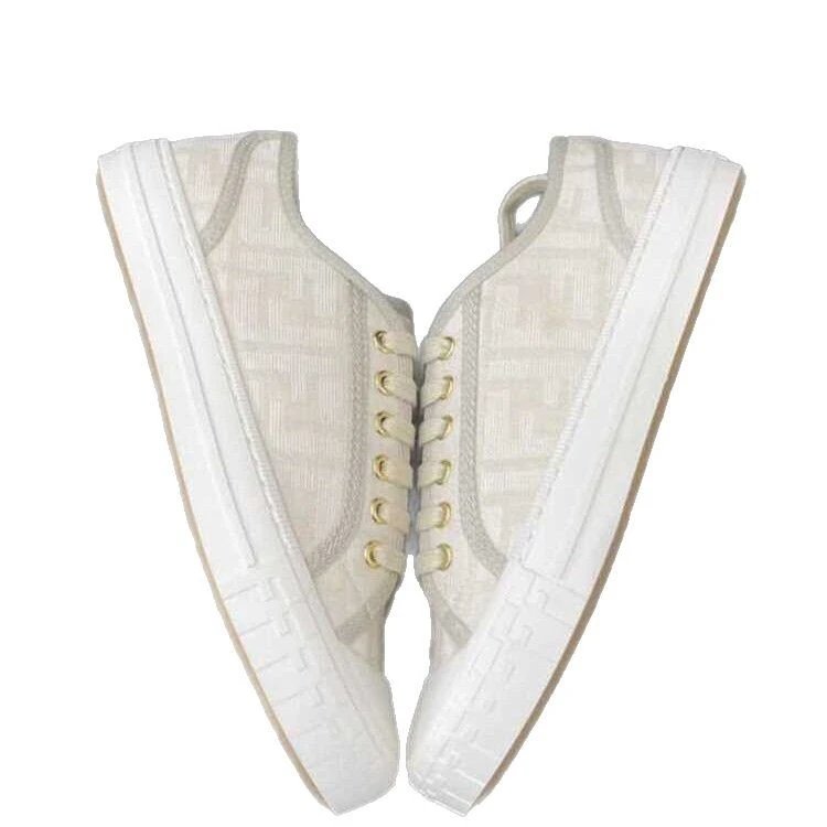 Fendi Sneakers Low-Top FF Monogram Lace-Up image 5