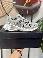 thumbnail for Foreign trade CD new versatile fashion casual men and women trend breathable sneakers daddy letter B30 heightened shoes