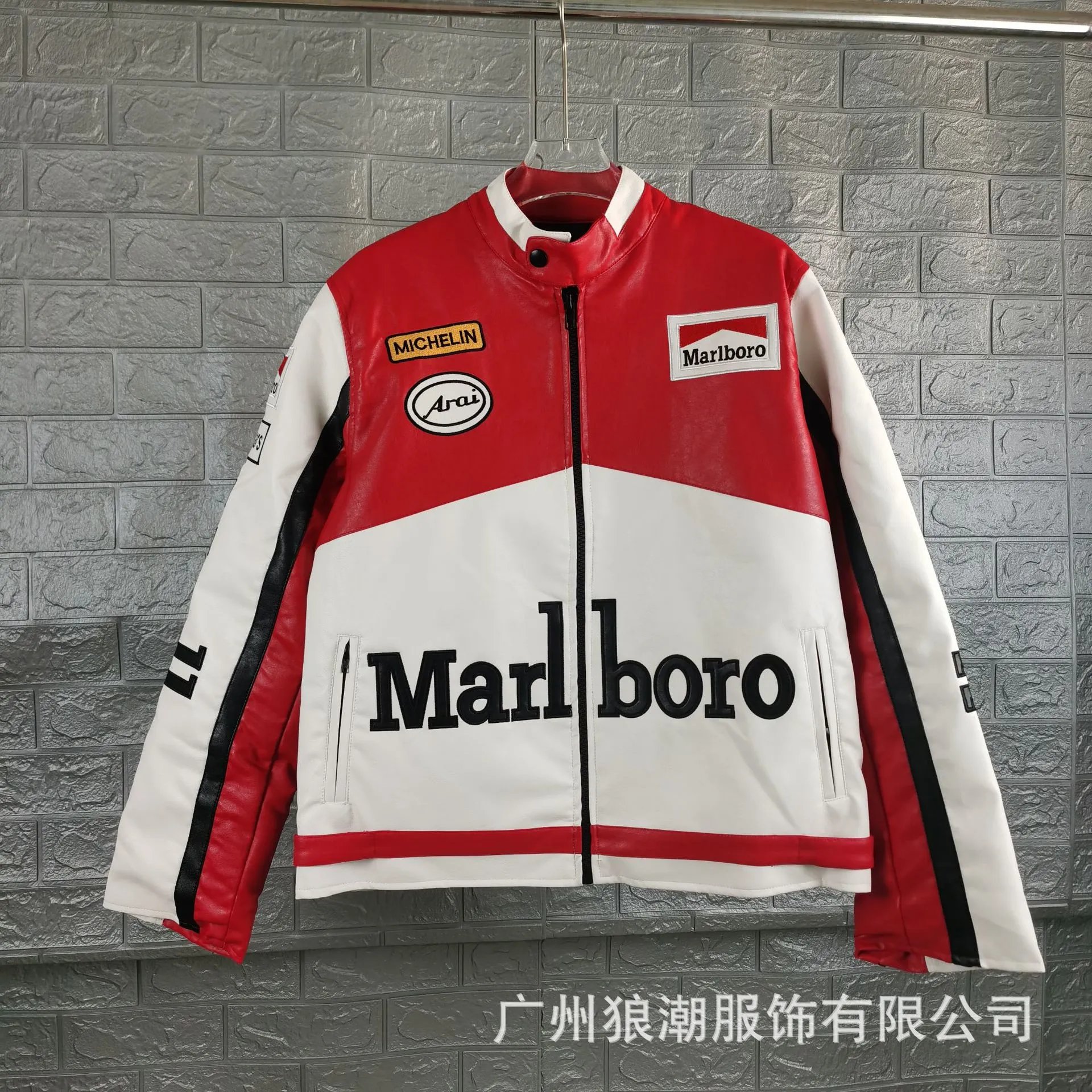 2024欧美外贸棒球服多伦多猛龙队刺绣pu皮袖拼接加棉男女夹克外套WhatsApp86 13400682077httpstmewer3697 4