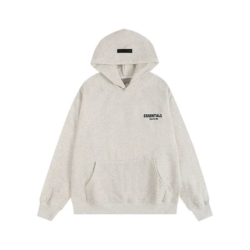 White and grey hoodie