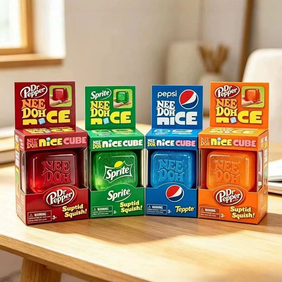 Maltose ice cubes sensory toys, stress relieving blocks, kneading and music, stress relieving and venting toys