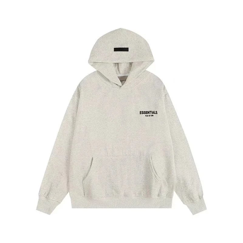 Grey and white hoodie 669