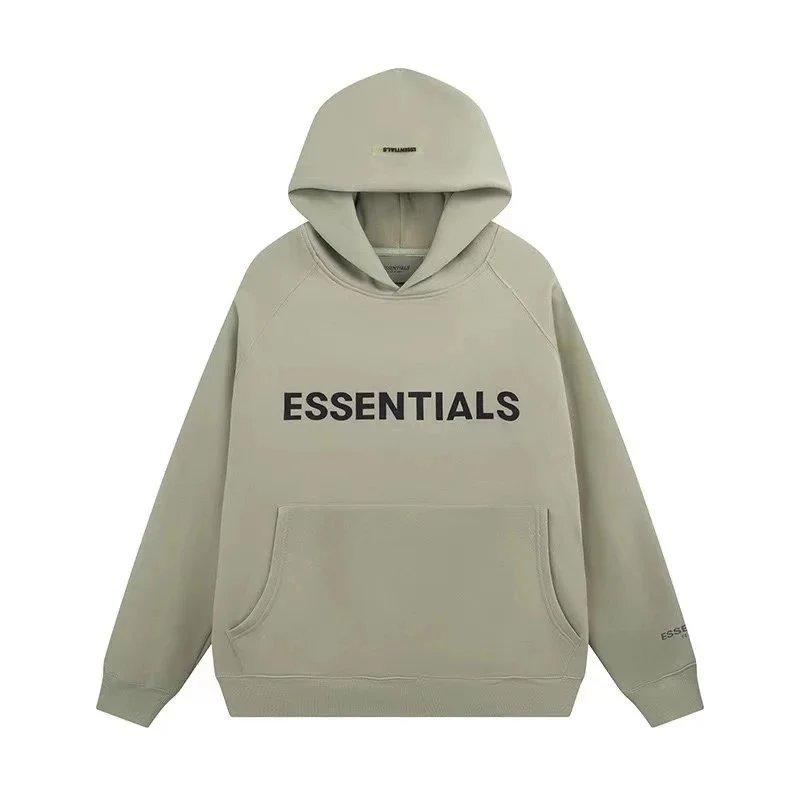 green hoodie