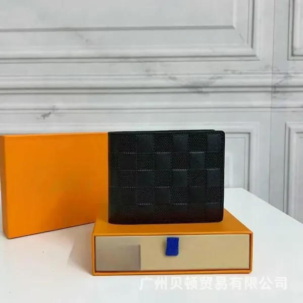 Bottega Veneta Intrecciato Woven Leather Bifold Wallet Black Short Wallet - 1