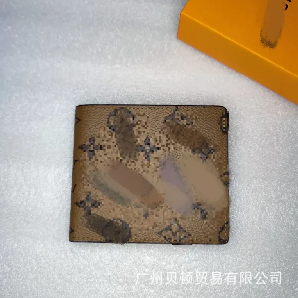 Off-White x Louis Vuitton Epi Leather Wallet Black Long Wallet - 8