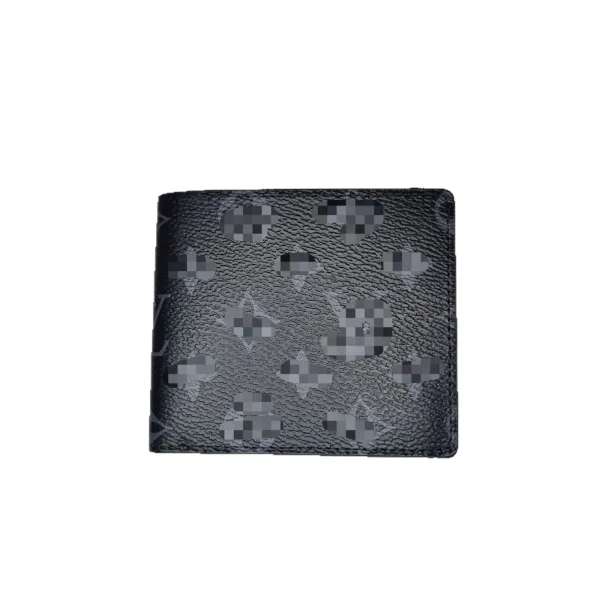 Off-White x Louis Vuitton Epi Leather Wallet Black Long Wallet - 9