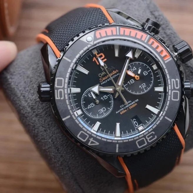 Black Case, Black Dial, Nylon Strap