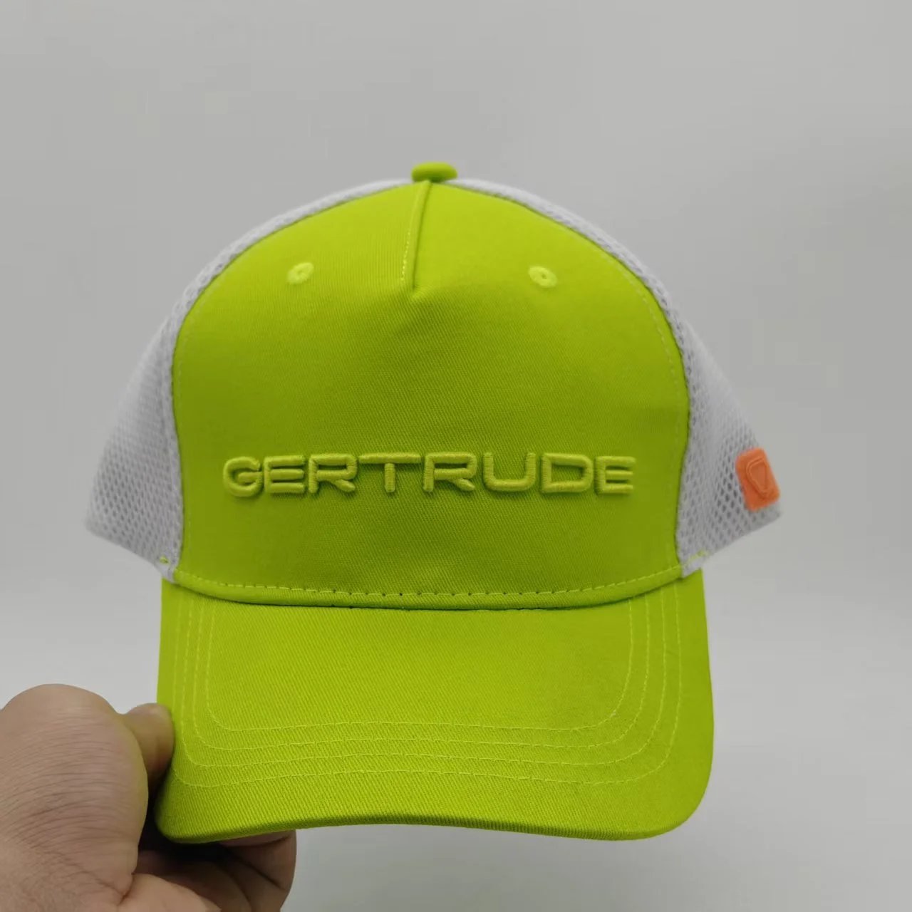 Fluorescent Green Embroidered Version