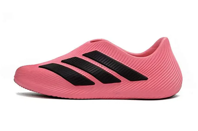 Unbranded Sneakers Slip-on ribbed with three-stripe design product detail image 2