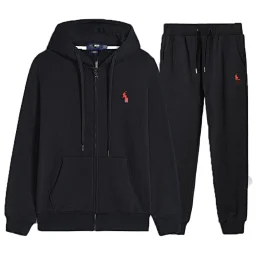 thumbnail for Ral*h Lau*en pure cotton zip-up sportswear set