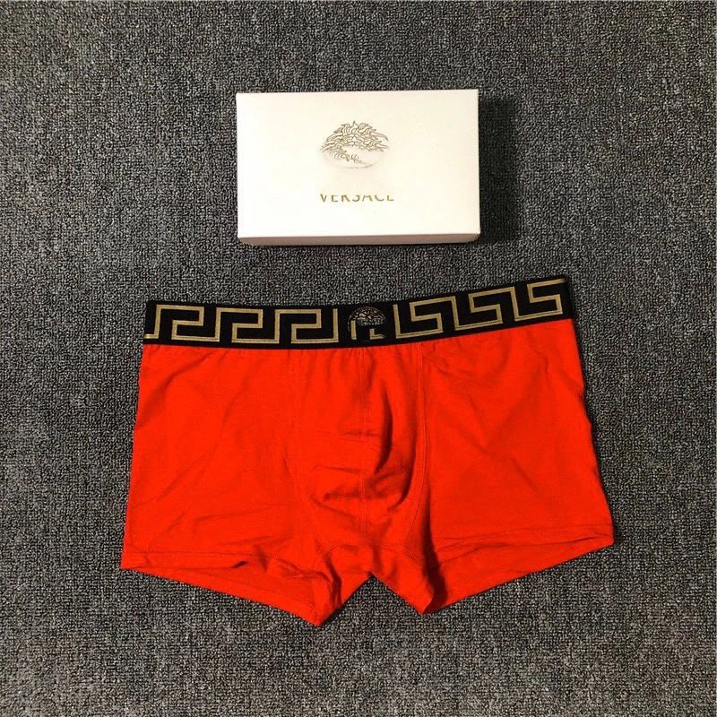 Versace Greek Key Waistband Boxer Brief Gray Underwear - 11