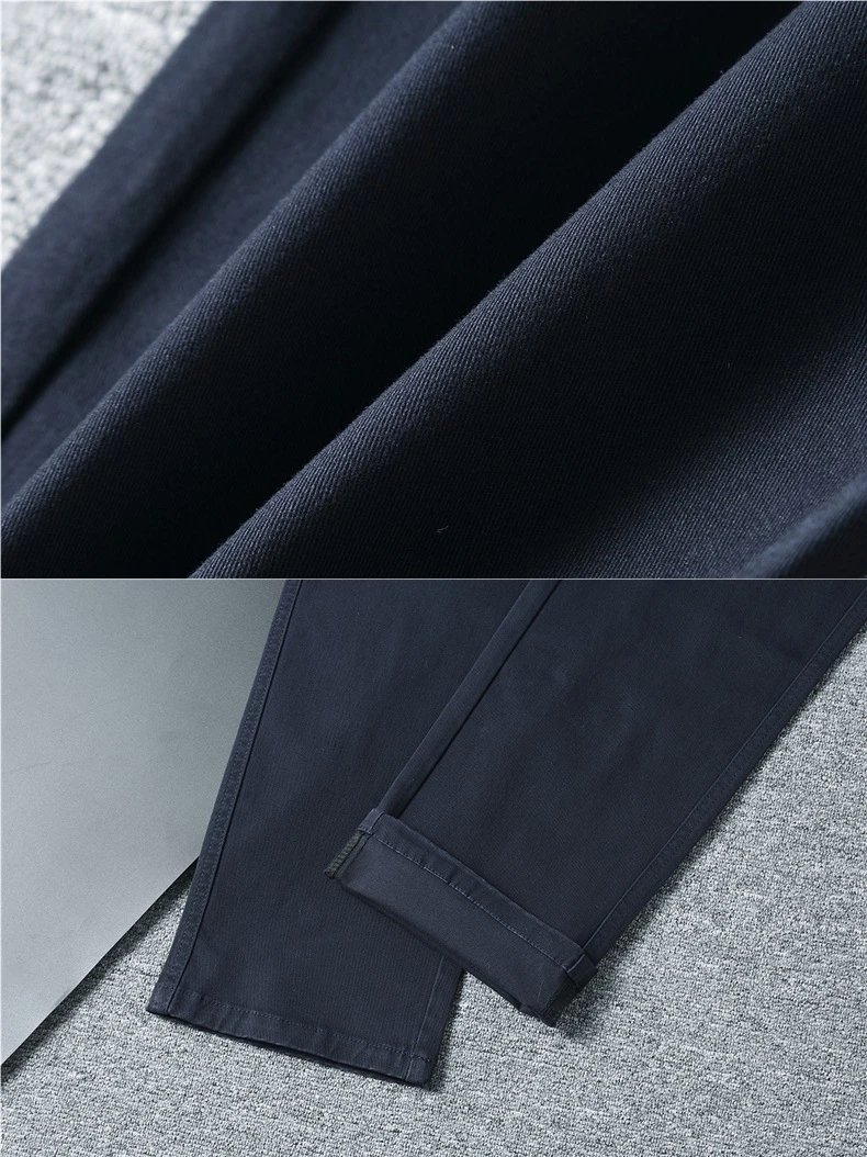 Design Slim Fit Black Dress Pants - 17