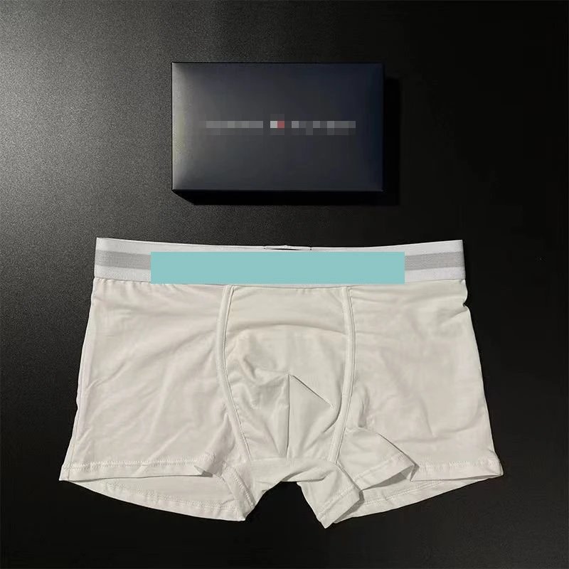 Design Boxed Boxer Brief Gray with Mint Waistband Underwear - 9