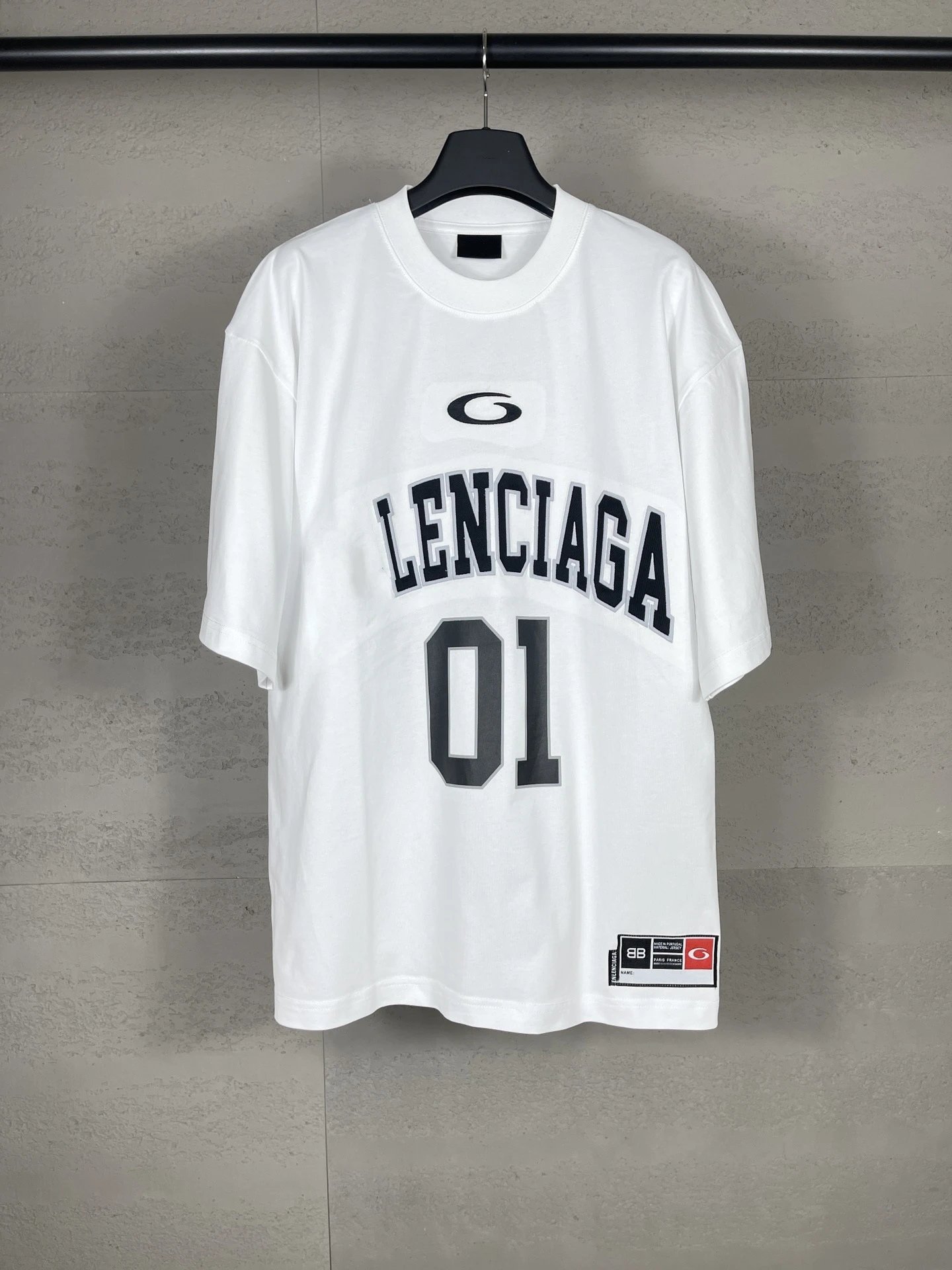 Balenciaga Lenciaga 01 Yellow Jersey T-Shirt - 9