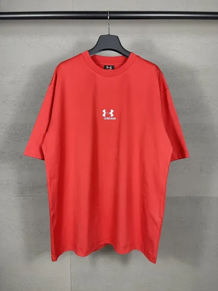 Under Armour x Balenciaga Logo Patch T-Shirt White - 11