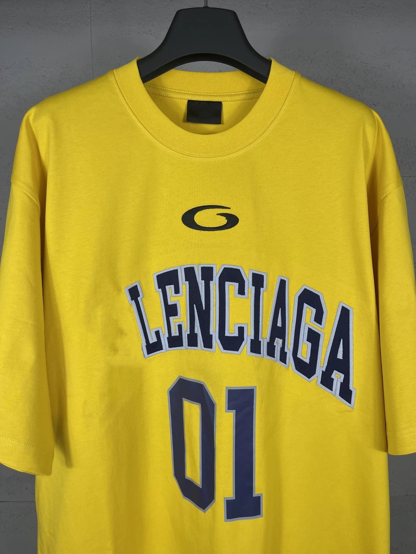 Balenciaga Lenciaga 01 Yellow Jersey T-Shirt - 23
