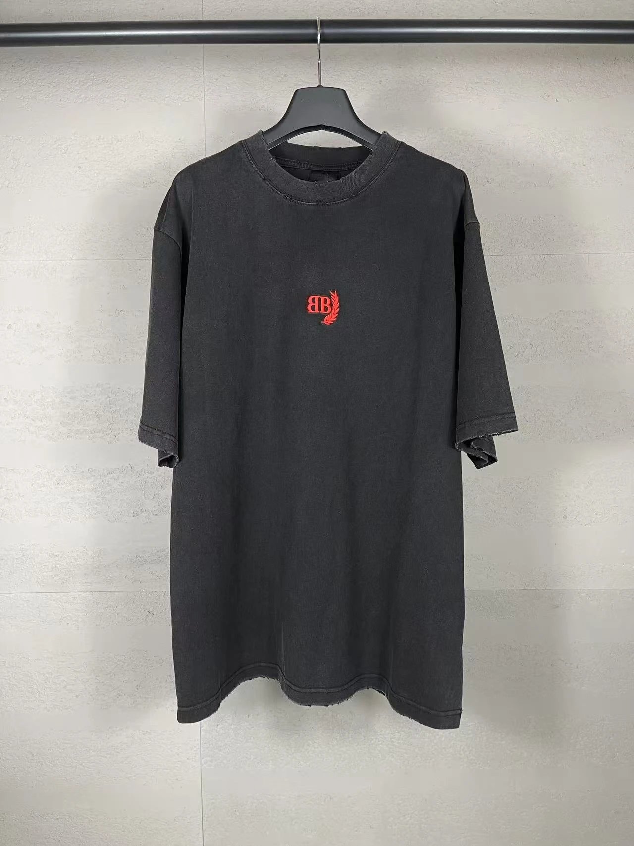 4 Balenciaga Black Lauren T-Shirts – QC photo 1