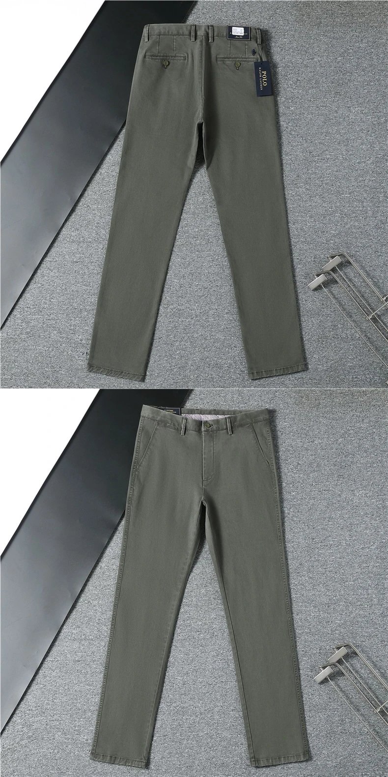 Design Slim Fit Black Dress Pants - 12