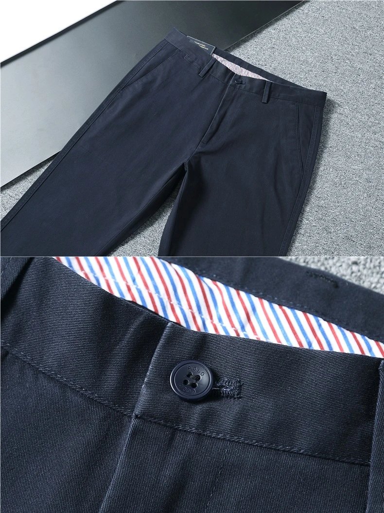 Design Slim Fit Black Dress Pants - 14
