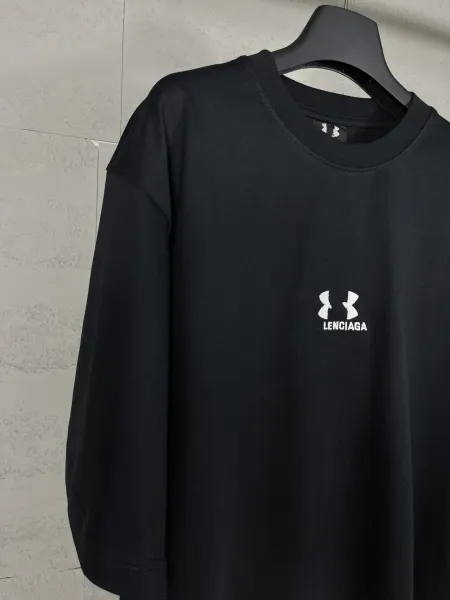 Under Armour x Balenciaga Logo Patch T-Shirt White - 6