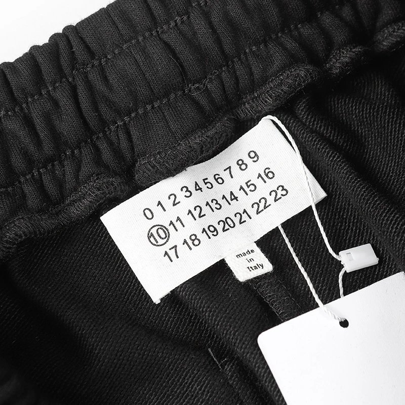 Maison Margiela Numbered Print Sweatpants Olive Green - 42