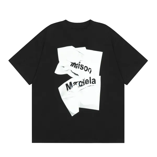 Design Abstract Print White T-Shirt Tops.t Shirts - 10