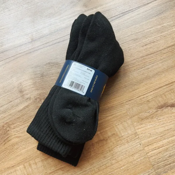 Design Classic Crew Socks Black - 1