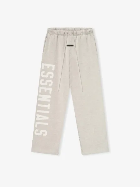 Fear of God Essentials Logo Sweatpants Light Gray - 1