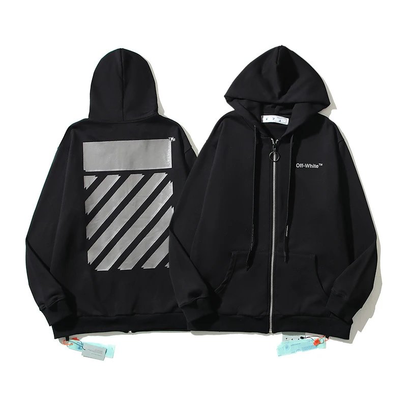 Off White Zip Up – QC photo 1