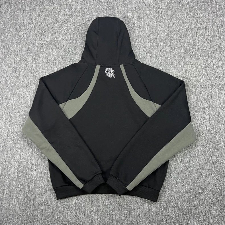 Design Embroidered Logo Black Hoodie - 28