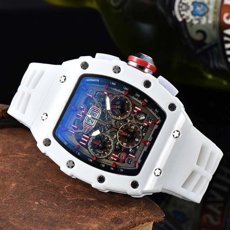 Richard Mille RM 011 White Ceramic Chronograph Watch Watches