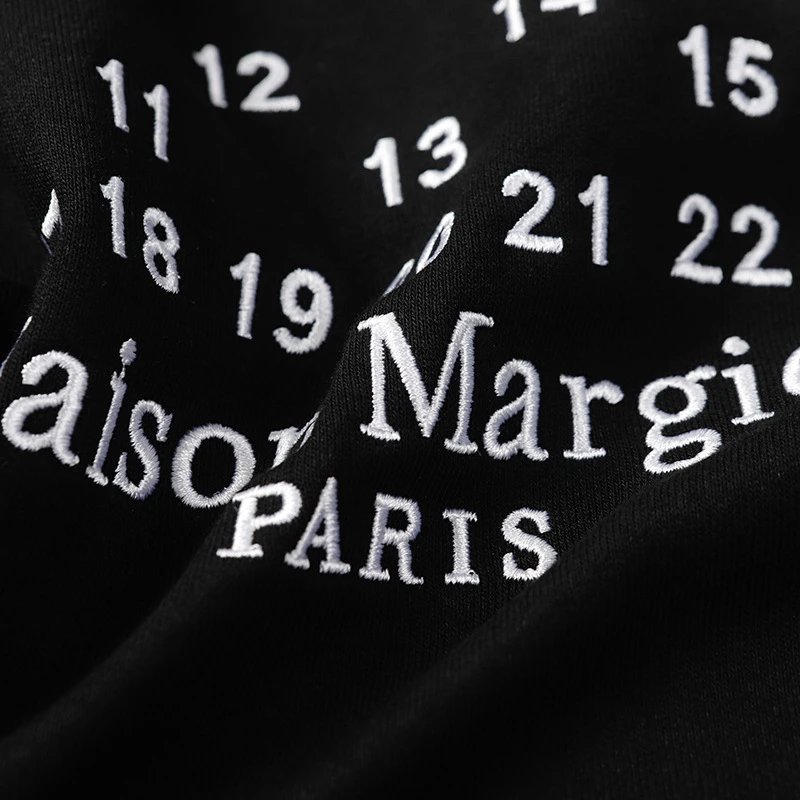 Maison Margiela Numbered Print Sweatpants Olive Green - 38