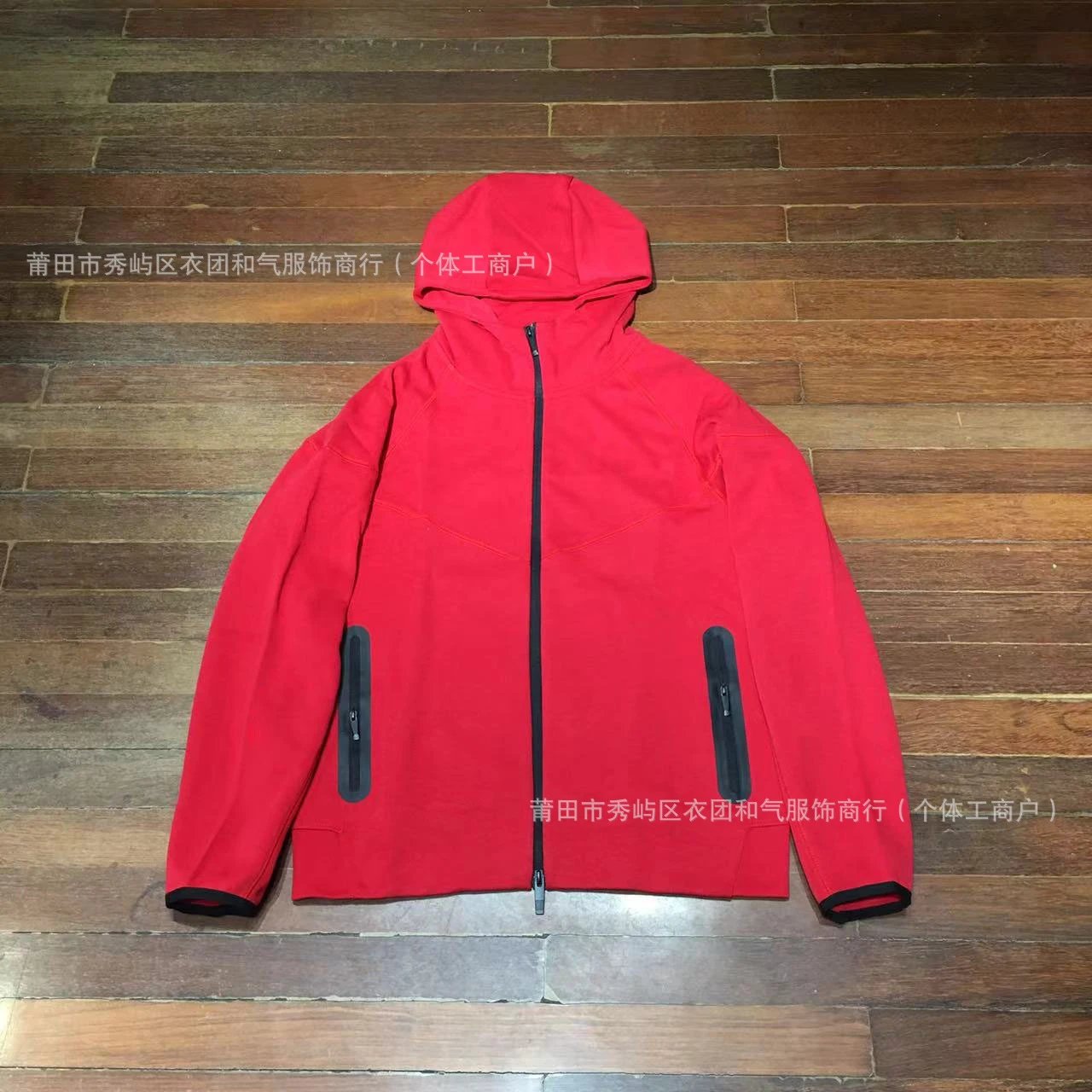 Other Hooded Jacket Air Layer Red