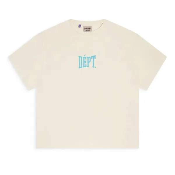Gallery Dept Dépt. Logo T-Shirt Beige - 1