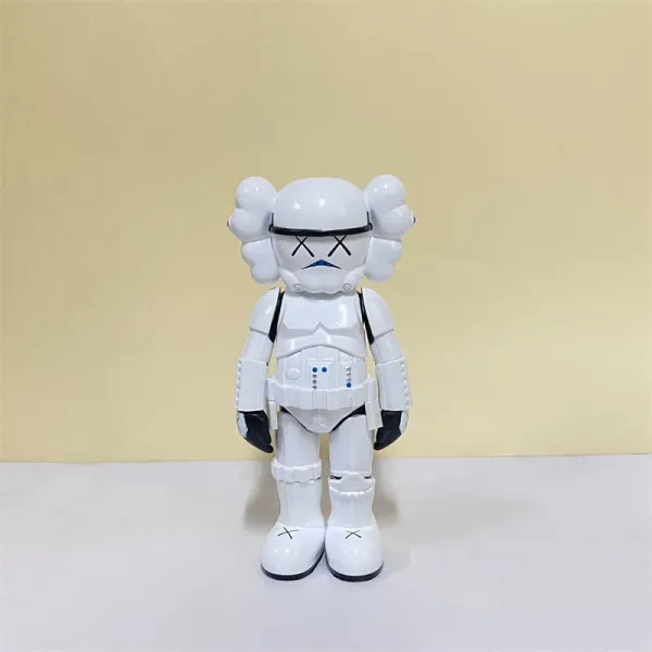 Kaws x Star Wars Companion Darth Vader Black Vinyl Figure Accessories - 7