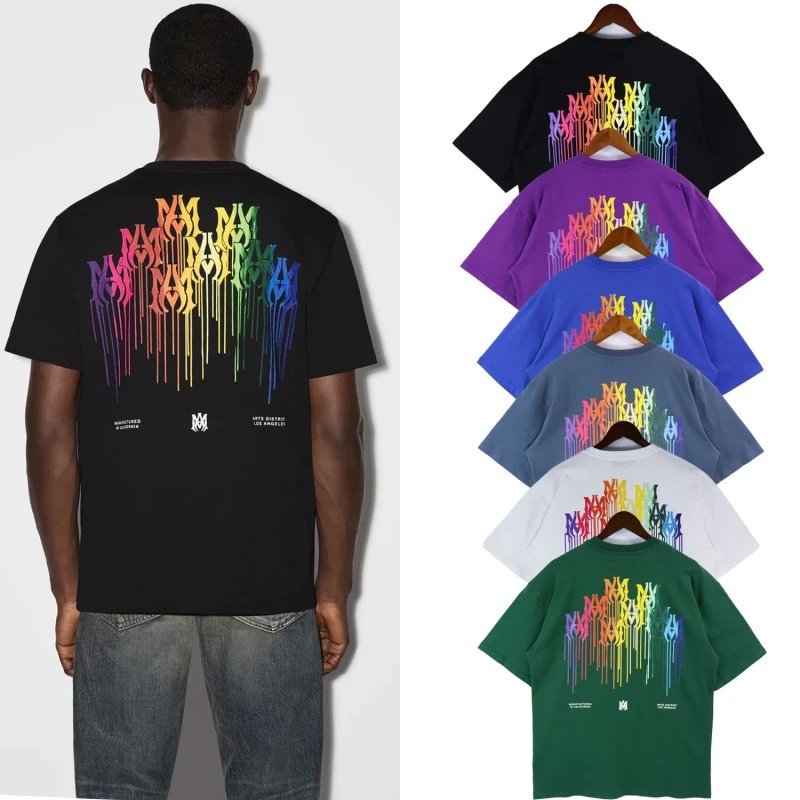 Amiri Graphic Print Black T-Shirt - 10