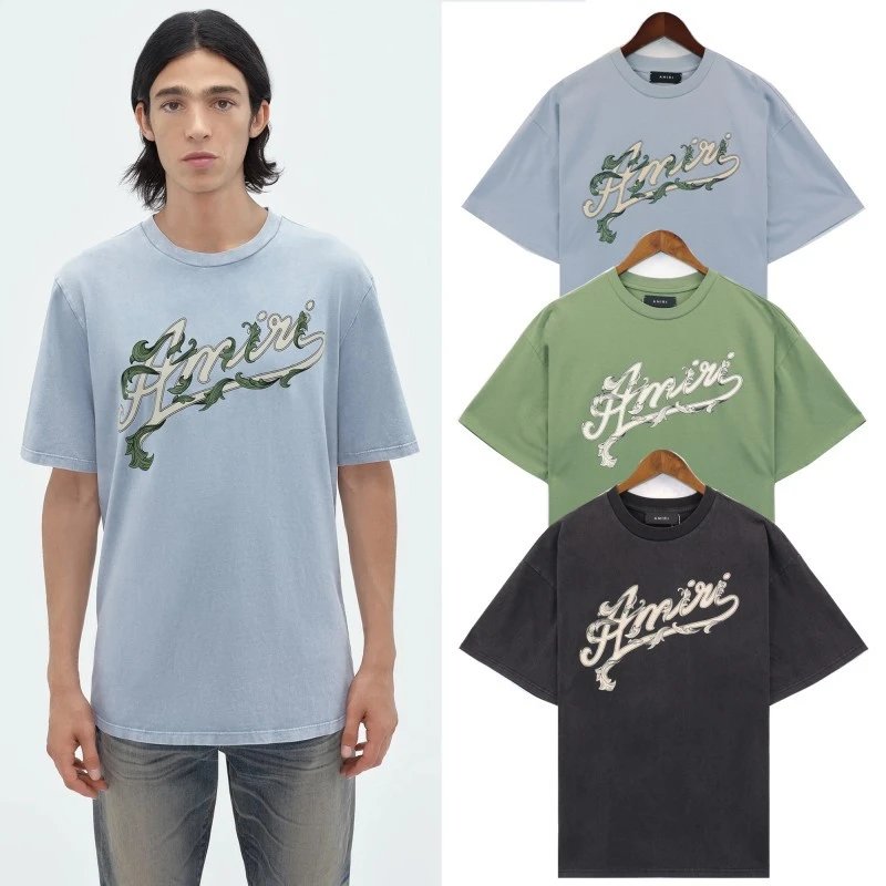 Amiri Graphic Print Black T-Shirt - 13