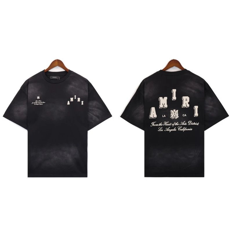 Amiri Graphic Print Black T-Shirt - 39