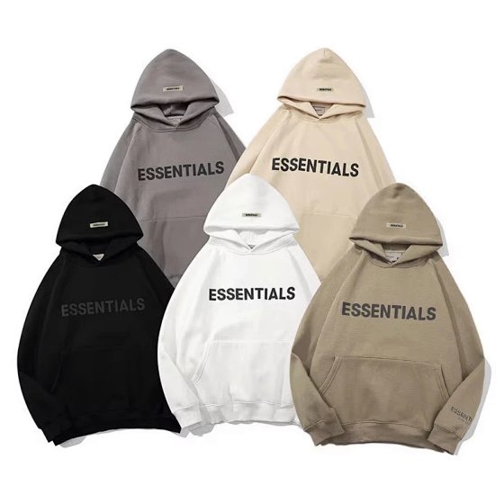 FOG FEAR OF GOD Short sleeved T-shirt for Men and Women in Summer, Loose Cotton, ESSENTIALS Trendy Brand Hoodie Pants -3