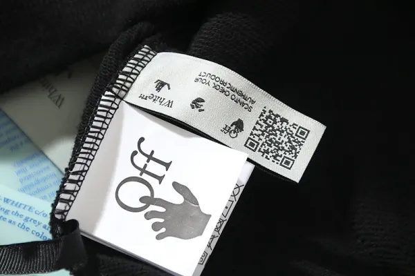 Off-White Diag Arrow Print Black Hoodie - 17