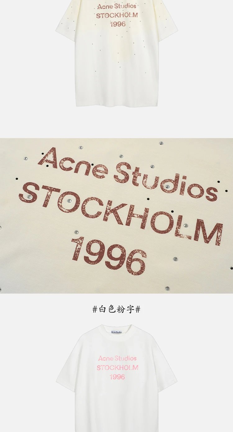 Acne Studios Stockholm 1996 Long Sleeve T-Shirt Pink - 10