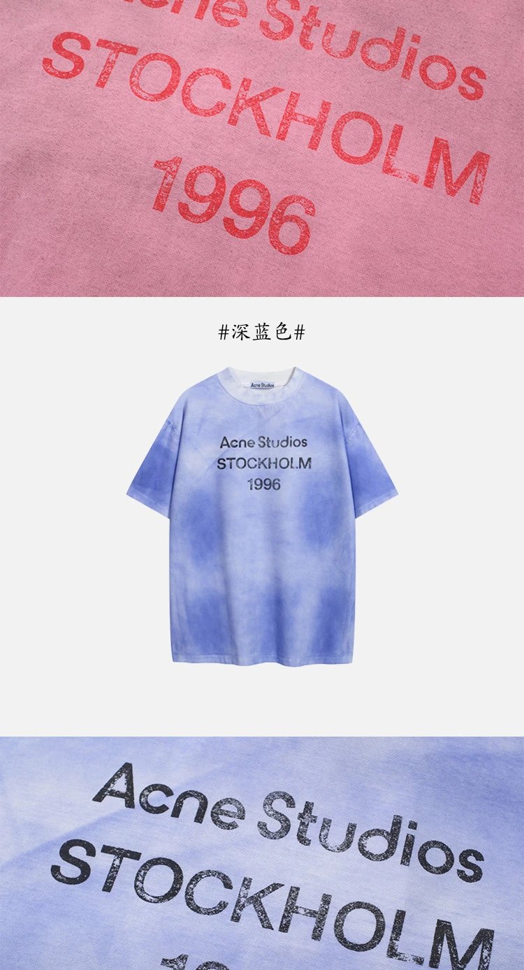 Acne Studios Stockholm 1996 Long Sleeve T-Shirt Pink - 12