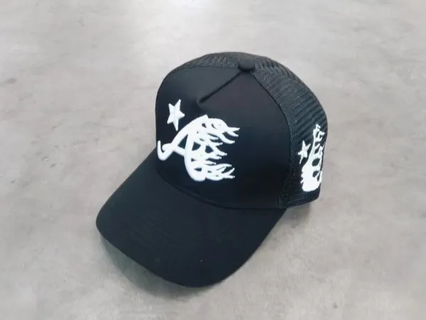 Design Celestial Moon Beanie Black with Rhinestone Stars Hats - 12