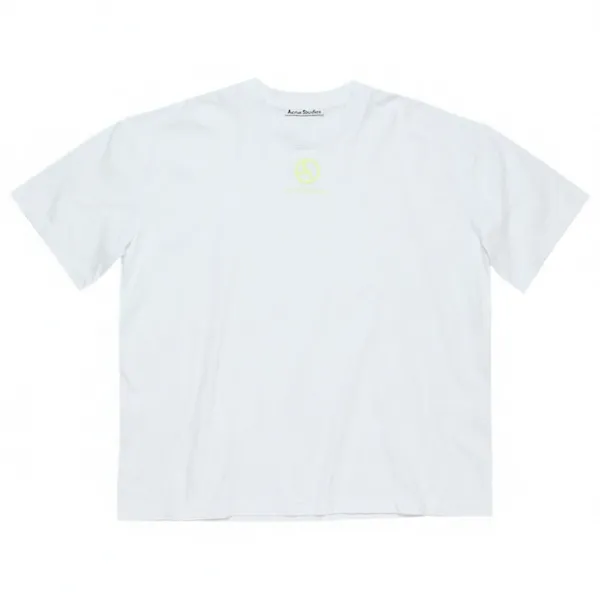 Acne Studios Logo T-Shirt White - 1